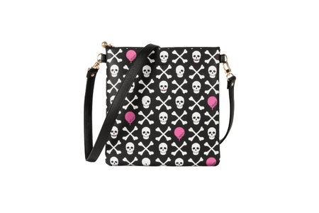 #6 Holly Skull Golf Black Crossbody