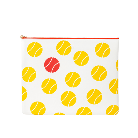 #8 Lilly Tennis Balls Orange Pouch