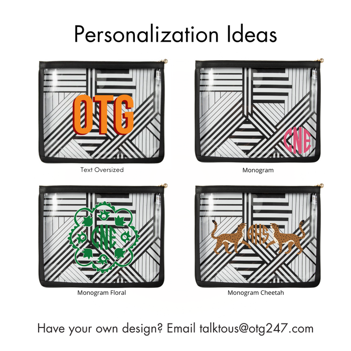 #8 Nudie Black Pouch – personalized image