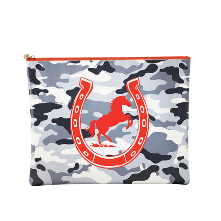 #8 Horseshoe Camo Pouch