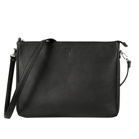 #9 JW Black Padded Crossbody Techie