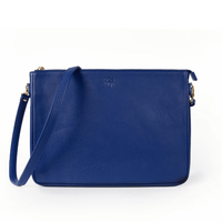 #9 Navy Padded Crossbody Techie