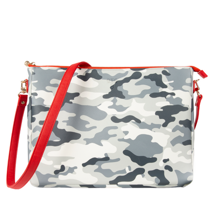 #9 Abby Camo Padded Crossbody Techie