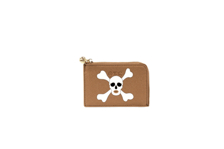 Card Case Holly Skull