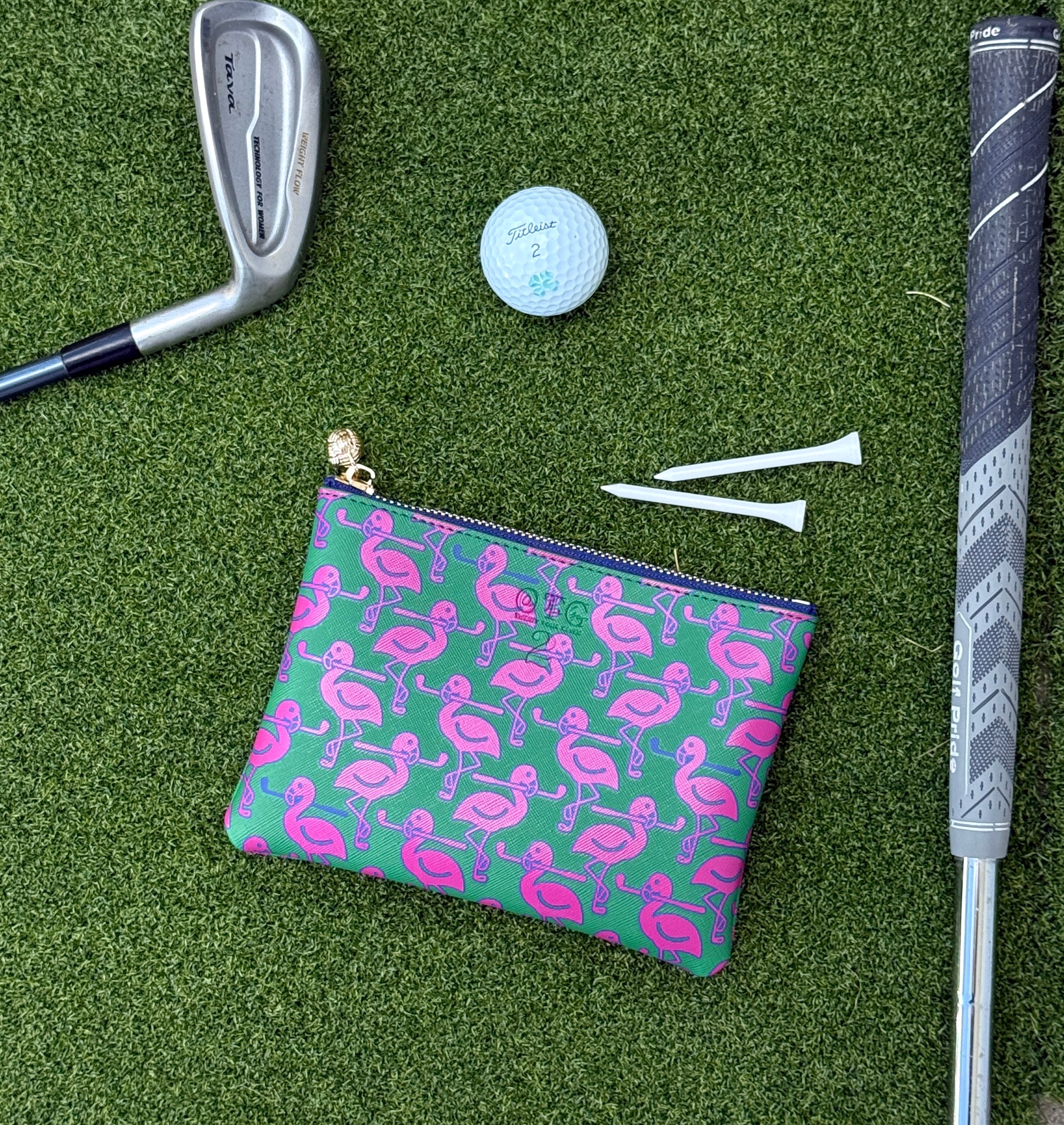 #2 Kate Flamingo Pouch