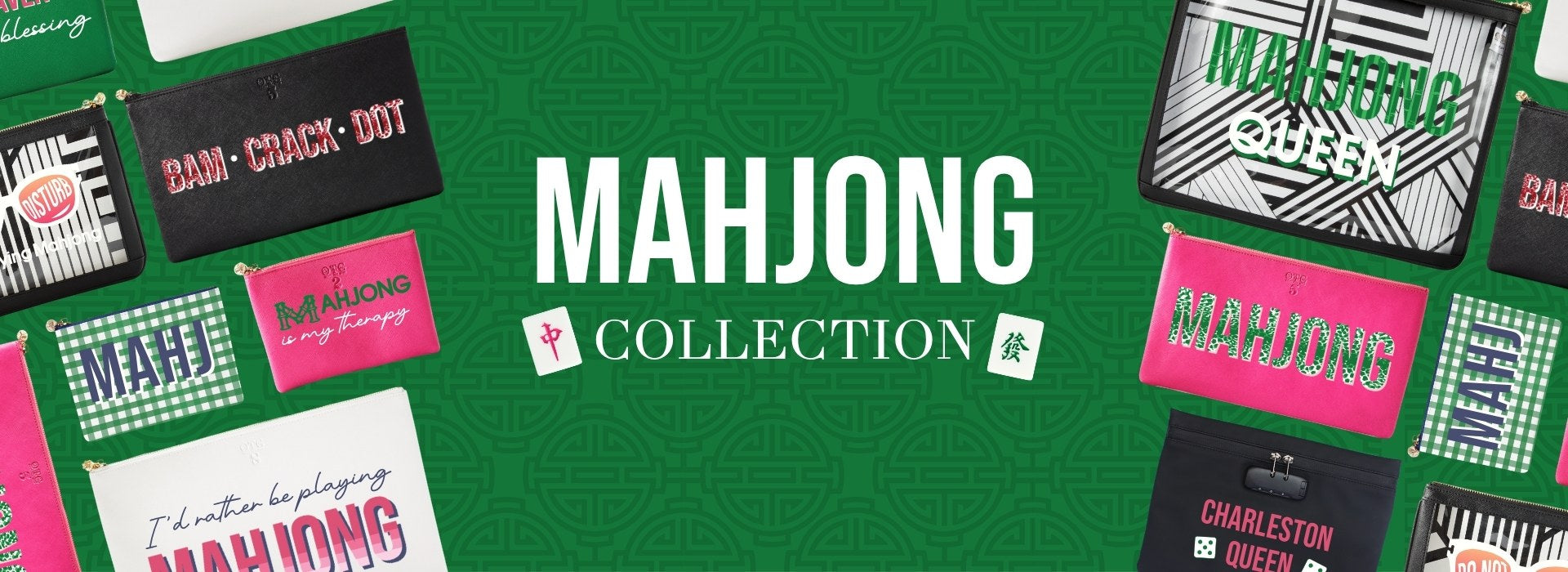 Promotional Banner for the OTG247 mahjong collection.