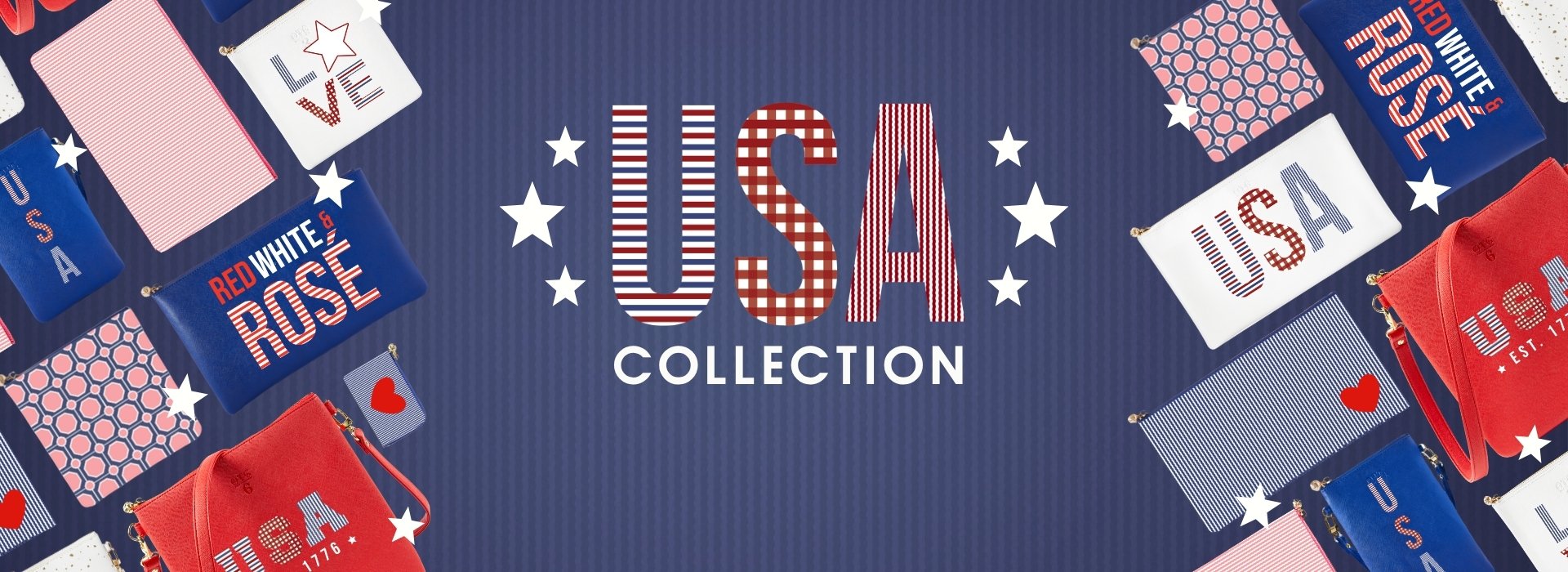 Promotional banner for 2026 USA collection.