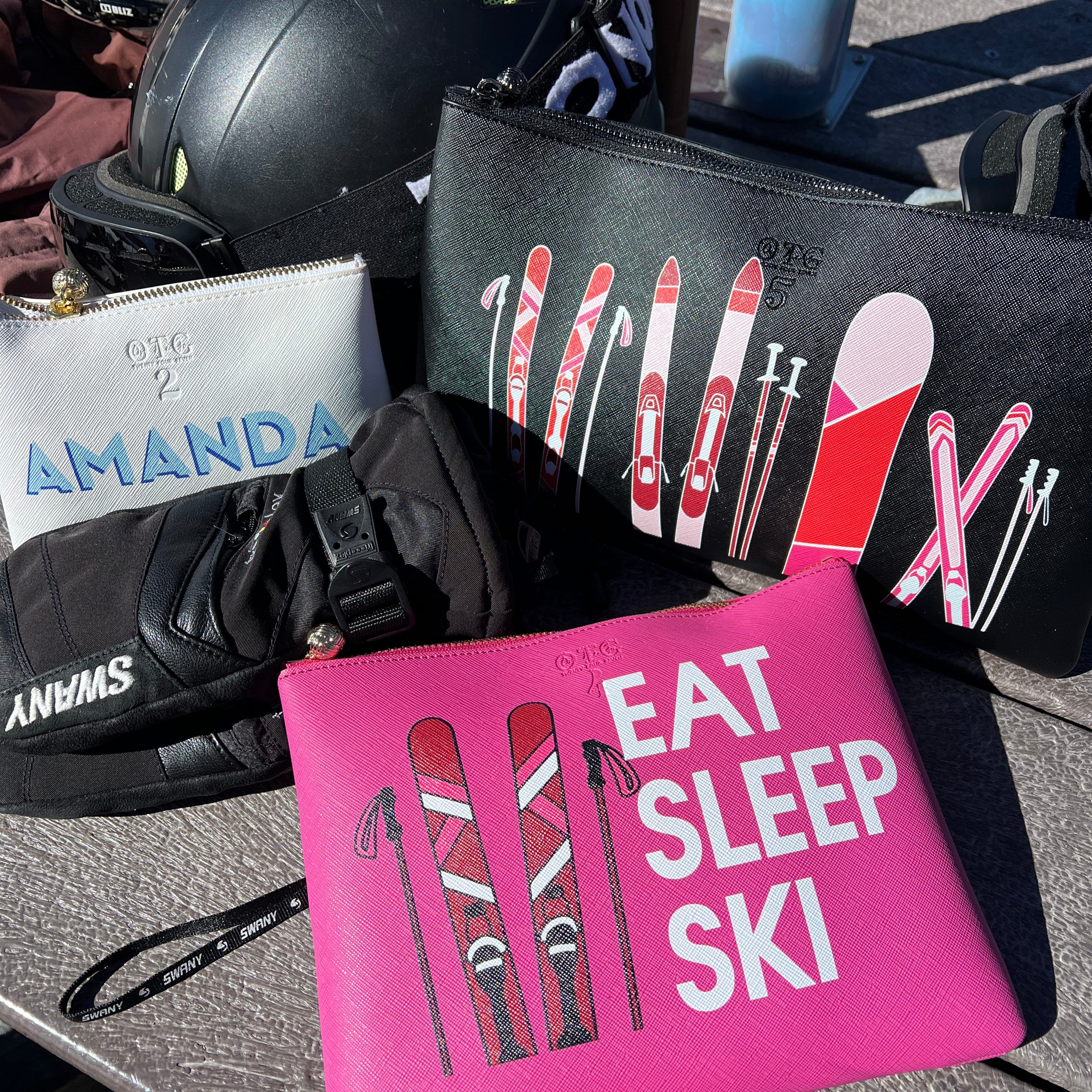 #4 Eat Sleep Ski Pouch