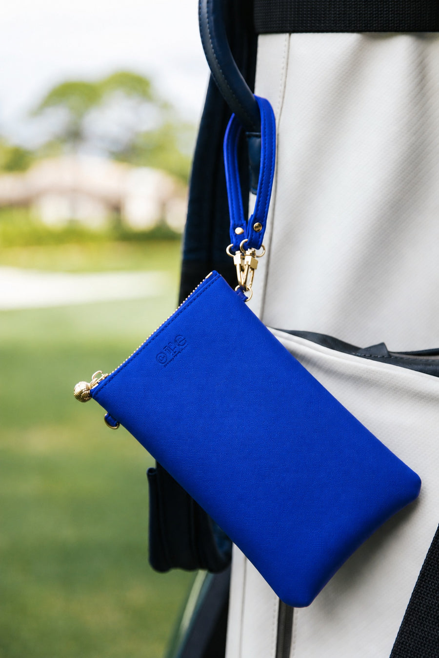 #1 Navy Crossbody Wristlet, lifestyle photo 1