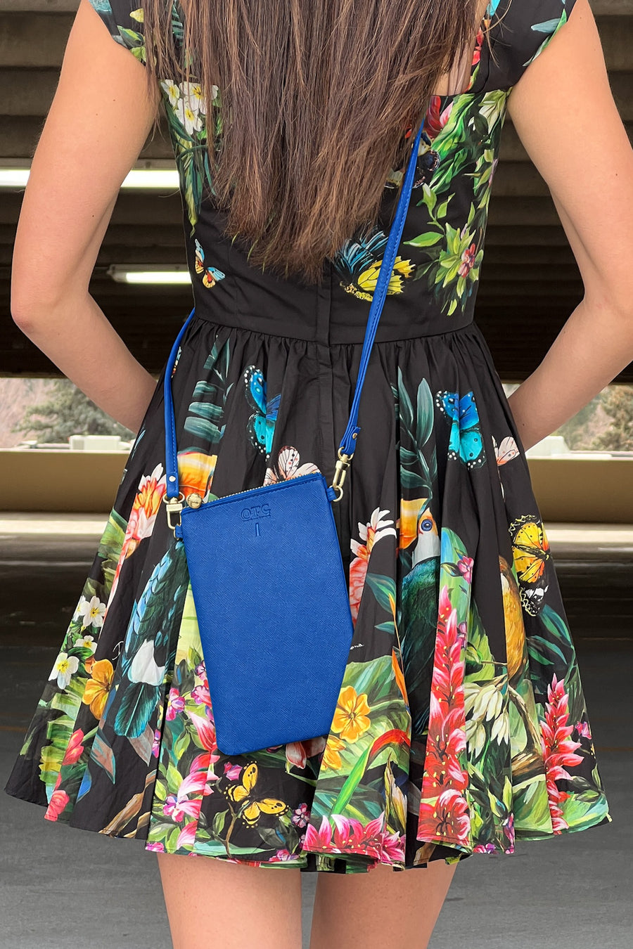 #1 Navy Crossbody Wristlet, lifestyle photo 2