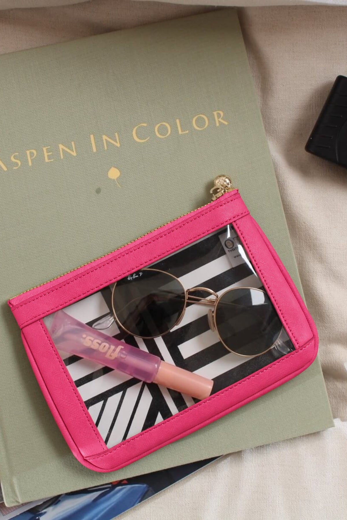 #2 Nudie Hot Pink Pouch