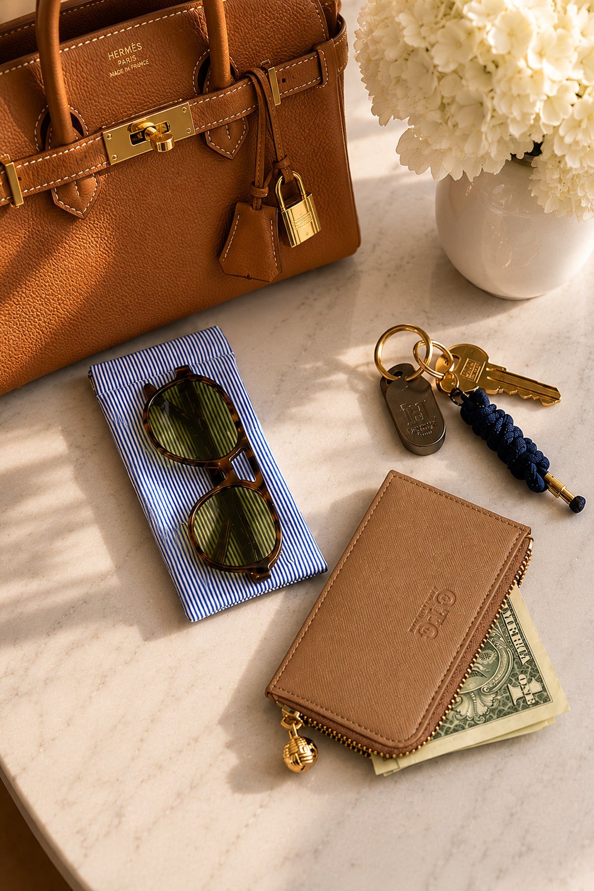Card Case Tan