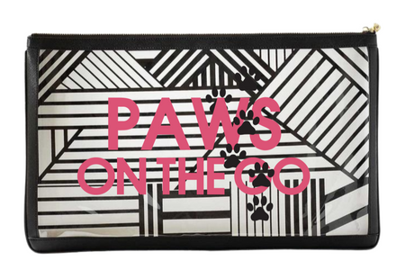 #10 Paws Black Nudie Pouch