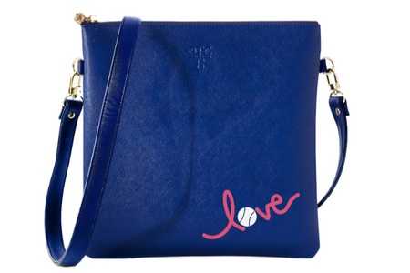 #6 Love Tennis Navy Crossbody