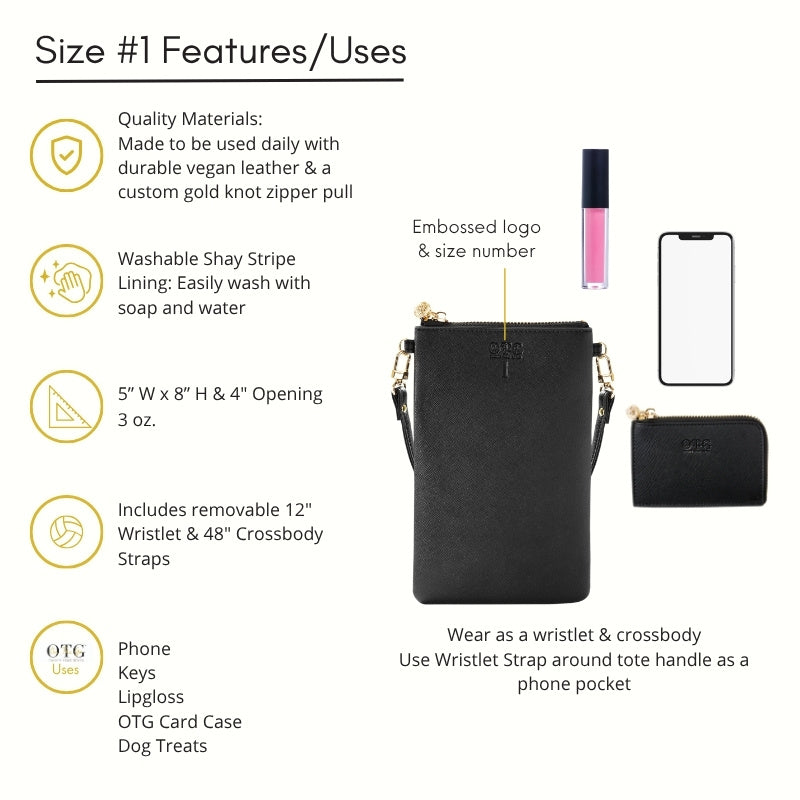 Black OTG247 #1 with features listed on left.