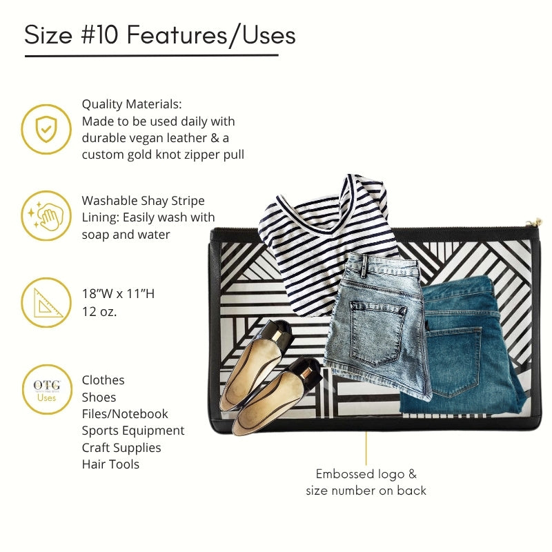 Black OTG247 #10 with features listed on left.