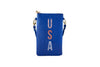 #1 Navy USA Crossbody Wristlet