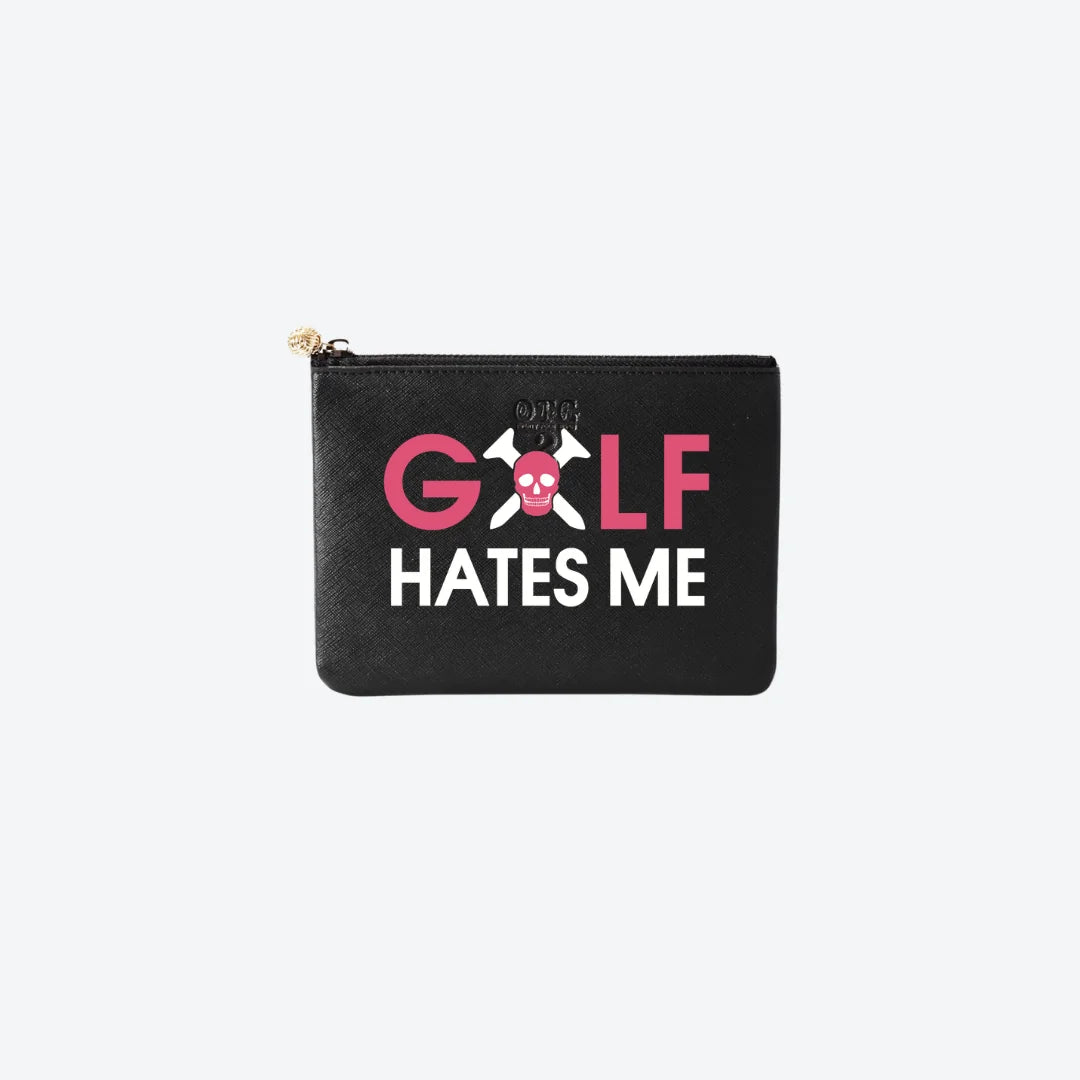 #2 Black Golf Hates Me Pouch