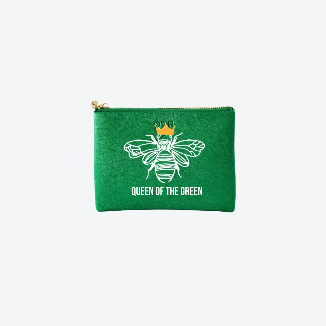 #2 Green Golf Queen Pouch