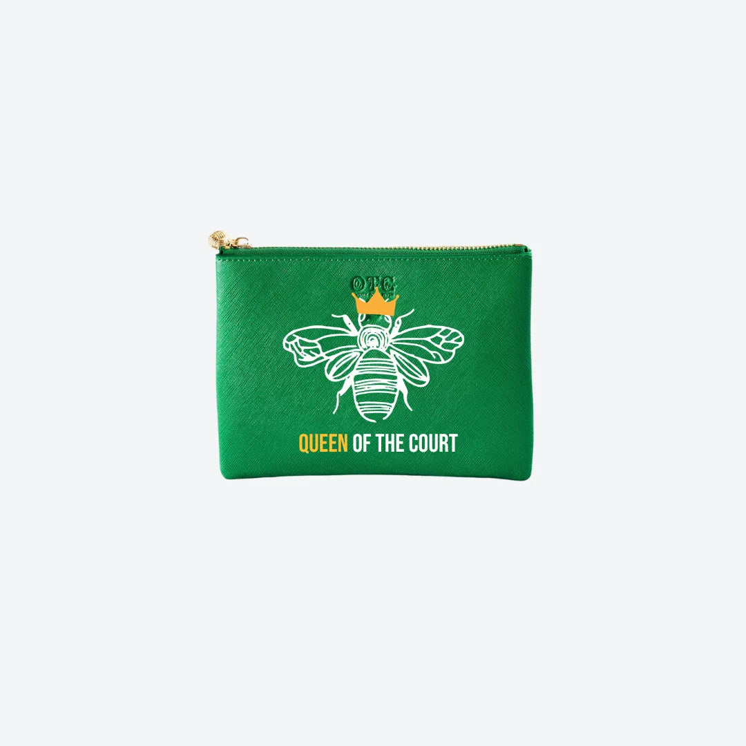 #2 Green Court Queen Pouch