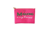 #2 Hot Pink Mahjong Therapy Pouch