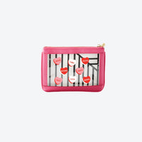 #2 Nudie Hot Pink Hearts Pouch
