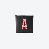 #3 Black with Cherry Initial
