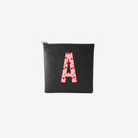 #3 Black with Cherry Initial