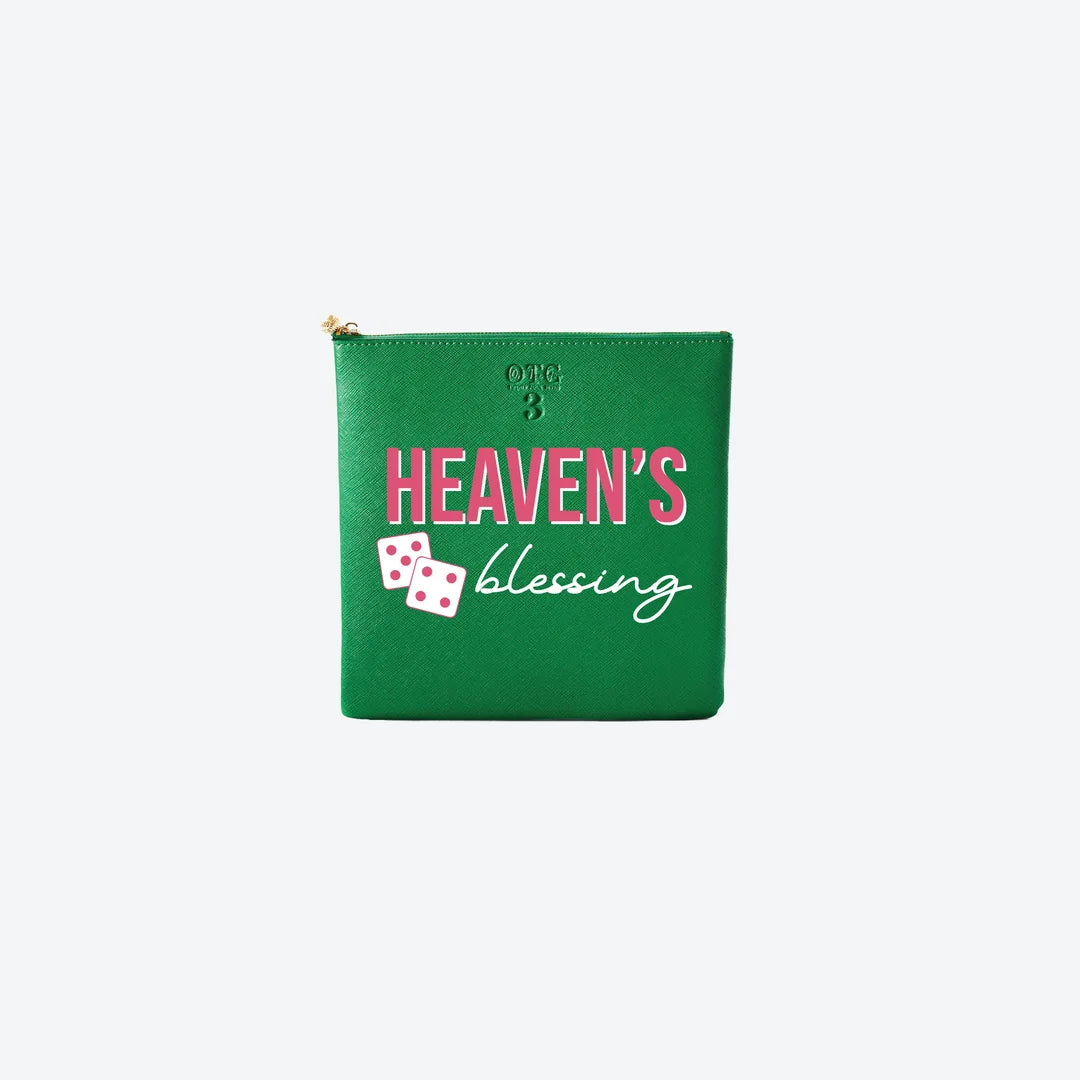 #3 Green Heavens Bless Pouch
