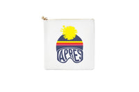 #3 White Apres Ski Bunny Pouch