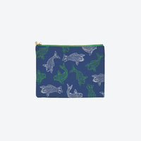 #4 Alexis Koi Navy Pouch