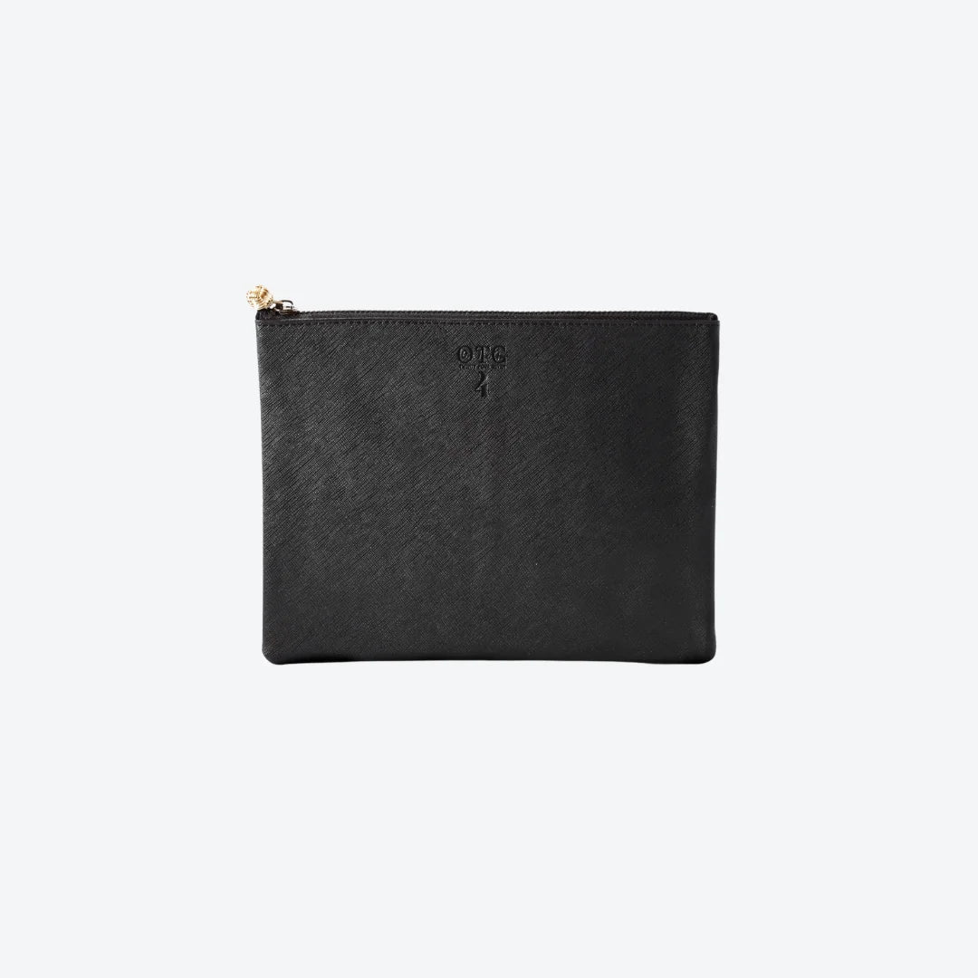 #4 Black Pouch, front view