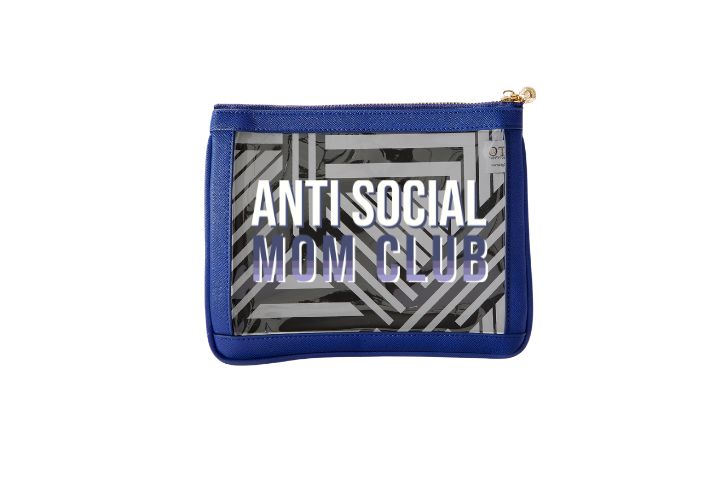 #4 Nudie Navy Anti Social Pouch