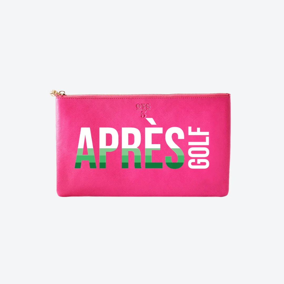 #5 Hot Pink Apres Golf Clutch