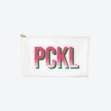 #5 White Pickleball Clutch
