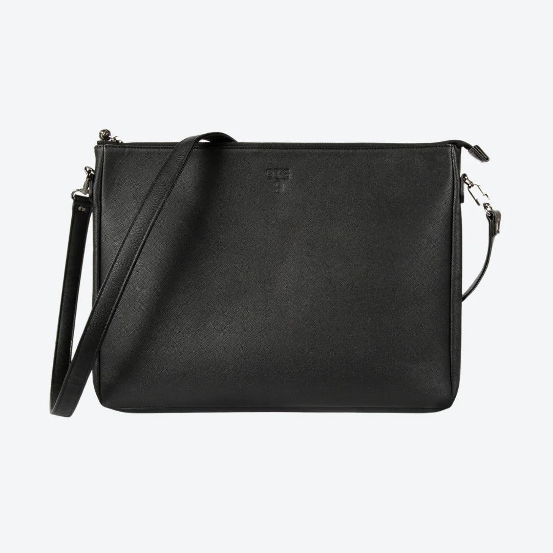 #9 JW Black Padded Crossbody Techie