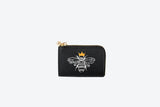 Card Case Black Queen Bee