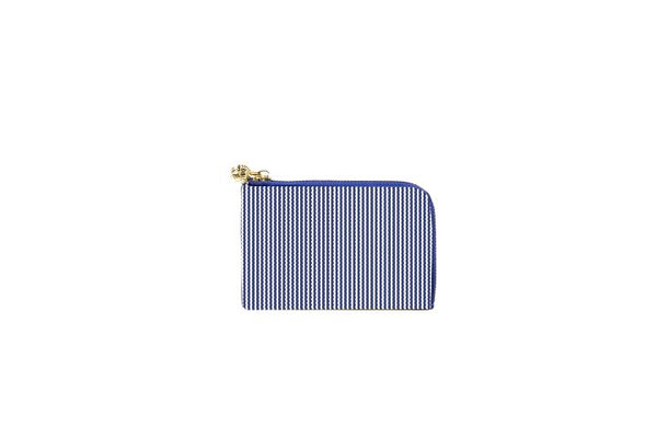 Card Case Pinstripe Navy