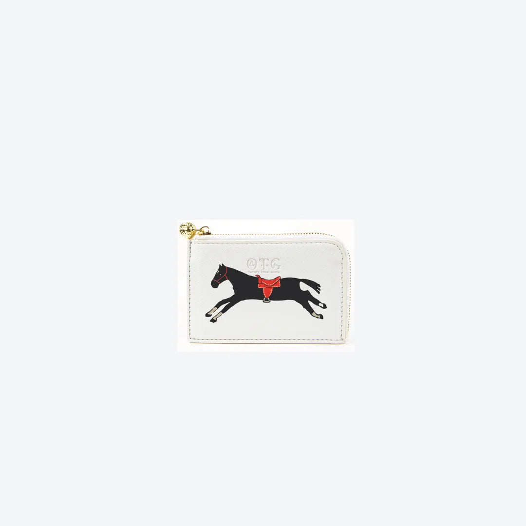 Card Case White Horse