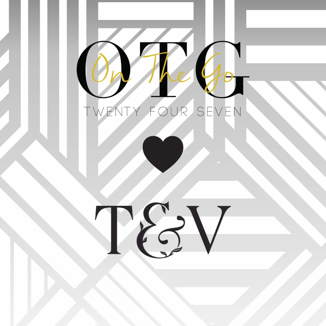 OTG On The Go Twenty Four Seven heart T&V, Timo & Violet collaboration