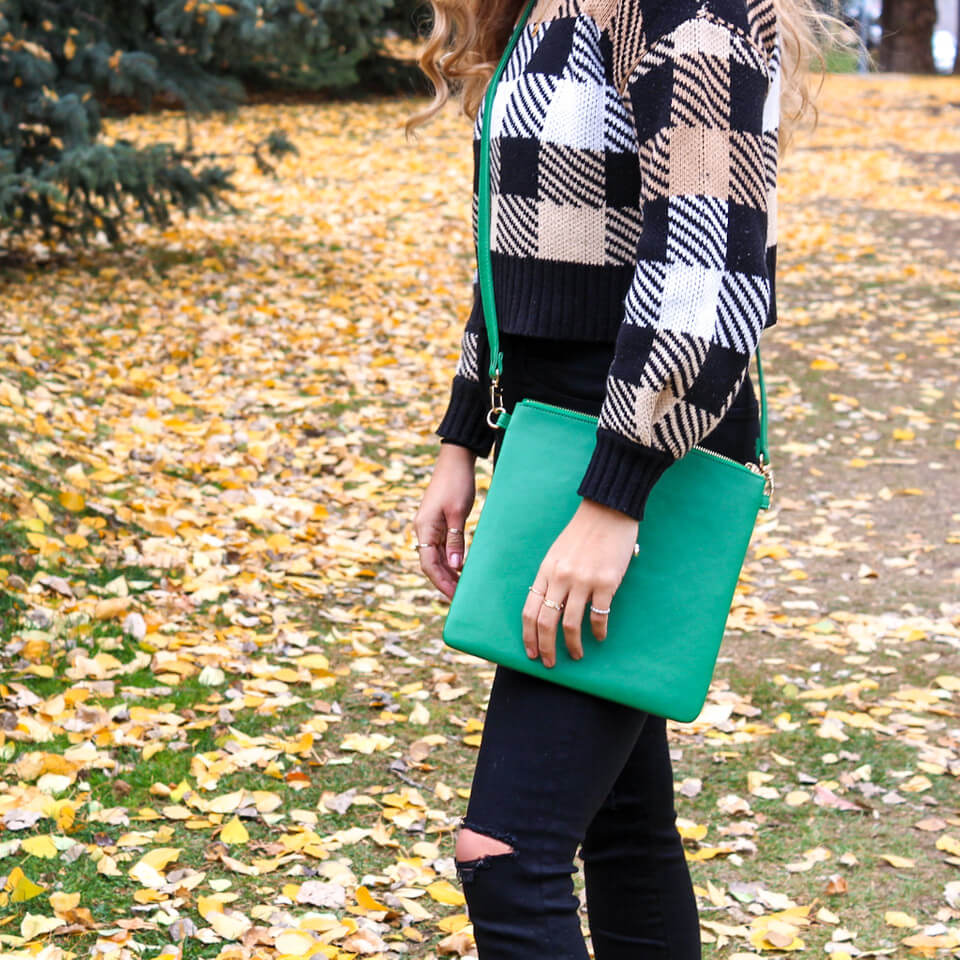 #6 Green Crossbody