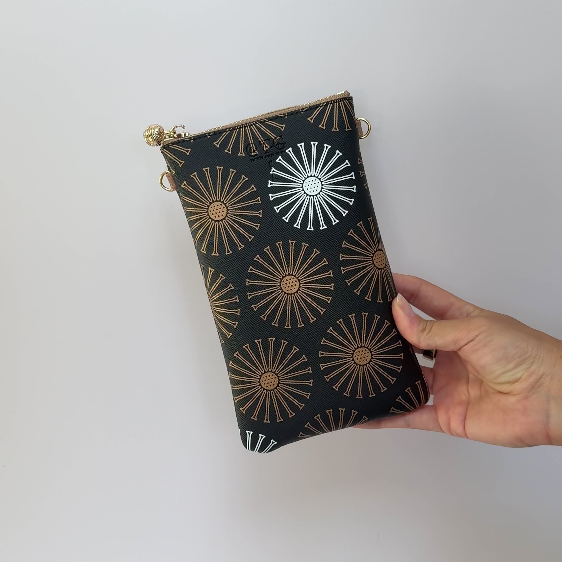 Load video: #1 Whitney Tee Crossbody Wristlet