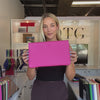 #5 Nudie Hot Pink Clutch