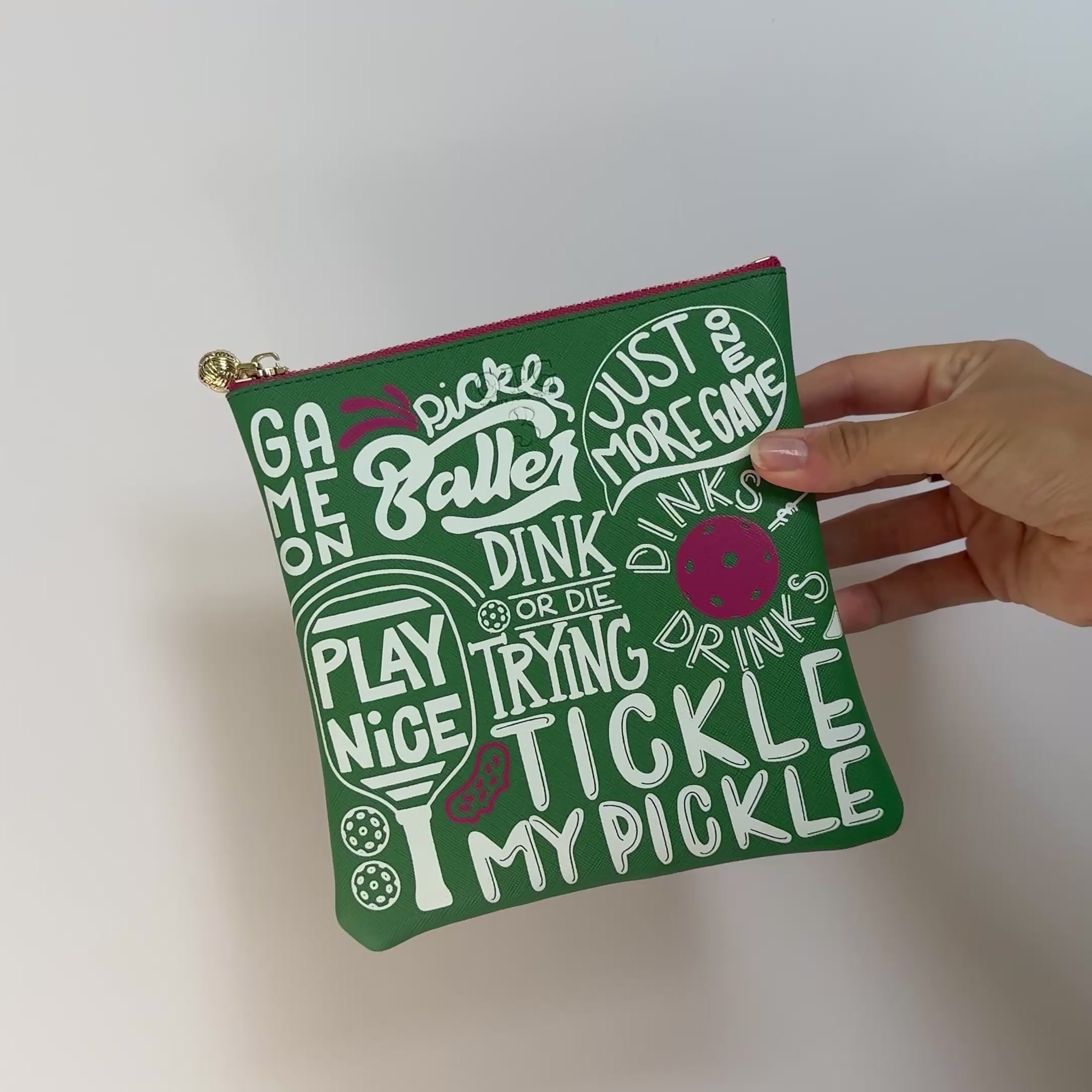 Load video: #3 Jess Pickleballer Pouch